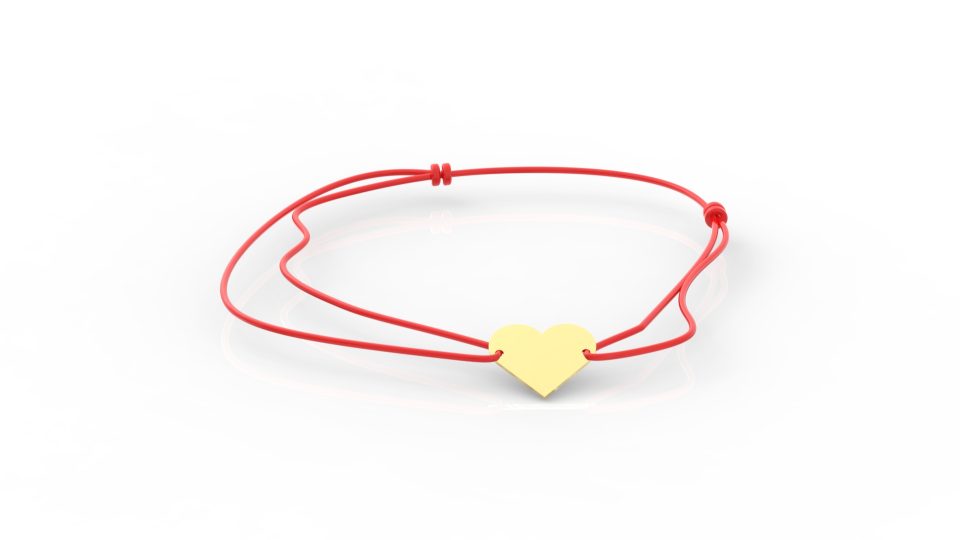 Brățara Inimă din Aur 14K